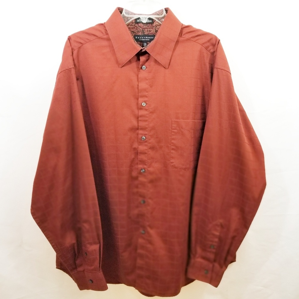 Men's Crazy Horse Button up Shirt